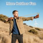 Sukh Clay Slingshot Ammo Sling Shot Ammo Balls Biodegradable Professional Balls for Shooting and Hunting Target Practice (3/8 inch)