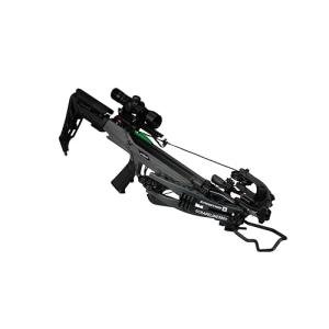 Xpedition Archery Scrapeline 390X Crossbow, 6.7LB 390 Feet Per Second Compound Crossbow Package with 4X32 Scope