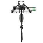 Xpedition Archery Scrapeline 390X Crossbow, 6.7LB 390 Feet Per Second Compound Crossbow Package with 4X32 Scope