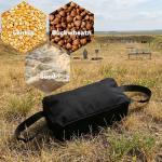 4pcs 900D Oxford Outdoor Shooting Rest Bags Fishing Weighted Sandbag Rest Front & Rear Support SandBag 900 Denier Polyester Durable Construction and for Outdoor, Range, Sight-in, Shooting and Hunting