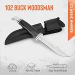 Buck Knives 102 Woodsman Fixed Blade Knife