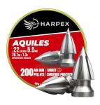 Harpex Aquiles .22 Cal Airgun Pellets – 20.1 Grain Pointed Arrow Head Design – High Penetration Lead Pellets for Target Shooting, Small Game & Precision Performance – 200 Count