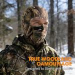 WTACTFUL Camo Face Mask for Men Windproof Camouflage Balaclava Hunting Face Cover Winter Fleece Warm Thermal for Cold Weather Skiing Snowboarding Motorcycle Cycling 2 Pack