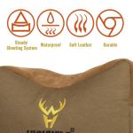 Highwild 900D Oxford Shooting Rest Bags - Front and Rear Support Sand Bags for Shooting Bench Rest, Ideal for Gun Rifle Shooting and Hunting - Water-Resistant Design - Unfilled