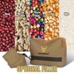 Highwild 900D Oxford Shooting Rest Bags - Front and Rear Support Sand Bags for Shooting Bench Rest, Ideal for Gun Rifle Shooting and Hunting - Water-Resistant Design - Unfilled