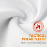 WTACTFUL Camo Face Mask for Men Windproof Camouflage Balaclava Hunting Face Cover Winter Fleece Warm Thermal for Cold Weather Skiing Snowboarding Motorcycle Cycling 2 Pack