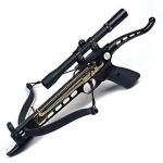 Ace Martial Arts Supply Cobra System Self Cocking Pistol Tactical Crossbow, 80-Pound (Scope with 39 Arrows and 2 Strings)