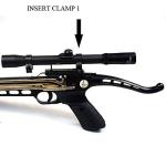 Ace Martial Arts Supply Cobra System Self Cocking Pistol Tactical Crossbow, 80-Pound (Scope with 39 Arrows and 2 Strings)