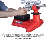 MTM KSR-30 K-Zone Shooting Rest For rifles, handguns and shotguns, USA Made, Red