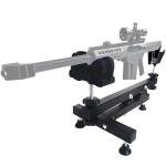 DCCMS Rifle Shooting Rest. Durable Steel Frame Design & Non-Slip Rubber Rifle Rest for Sighting in and Shooting Stability