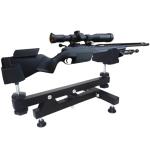DCCMS Rifle Shooting Rest. Durable Steel Frame Design & Non-Slip Rubber Rifle Rest for Sighting in and Shooting Stability