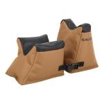 Allen Company Dual Shooting Rest - Front and Rear Gun Platform for Rifles - Filled with Inert Poly-Beads - Hunting and Range Bag - Coyote