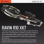 RAVIN R10 XK7 Crossbow Package - High-Performance Hunting Bow with Helicoil Technology, Crank Handle, and Illuminated Scope - Lightweight and Pre-Assembled - Ideal for Archery & Outdoor Sports