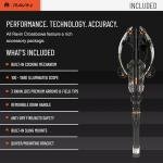 RAVIN R10 XK7 Crossbow Package - High-Performance Hunting Bow with Helicoil Technology, Crank Handle, and Illuminated Scope - Lightweight and Pre-Assembled - Ideal for Archery & Outdoor Sports