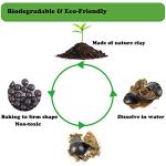 Timbocca Slingshot Ammo 3/8 Inch, 5500g Biodegradable Clay Sling Shot Ammo Ball 9mm - 10mm for Hunting and Target Practice