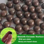 Timbocca Slingshot Ammo 3/8 Inch, 5500g Biodegradable Clay Sling Shot Ammo Ball 9mm - 10mm for Hunting and Target Practice