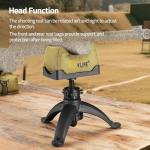 CVLIFE Shooting Rest Tripod Gun Rifle Rest with Front and Rear Bench Rest Bags Height Adjustment for Range Shooting Hunting and Outdoor