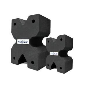 BenchMaster X-Block Shooting Rest Combo, Compact Size (8″x 6″x 4″), XL Size (11" x 8" x 4"), Precision-Enhancing Rifle Rest, Recoil Reduction, Resistant to Gun Oil
