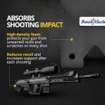 BenchMaster X-Block Shooting Rest Combo, Compact Size (8″x 6″x 4″), XL Size (11" x 8" x 4"), Precision-Enhancing Rifle Rest, Recoil Reduction, Resistant to Gun Oil