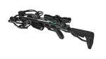 CenterPoint Hellion 400 FPS 185 LBS Compound Crossbow - 8 Inch Cocked Ultra Compact with CNC Aluminum Rails