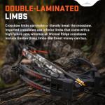 Wicked Ridge by TenPoint Warrior 400, Peak XT - 400 FPS - Uncompromising Performance Under $500 - Includes Pro-View 400 Lighted Scope, Rope Cocker & Three Match 400 Arrows