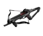Barnett Demun Accu Strike Mini Crossbow - Compact Break Action Pistol Crossbow with Flip Down Foregrip, Fiber Optic Sights, 7 Inch Bolts, 5 Bolts Included, 190fps