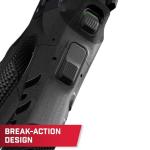 Barnett Demun Accu Strike Mini Crossbow - Compact Break Action Pistol Crossbow with Flip Down Foregrip, Fiber Optic Sights, 7 Inch Bolts, 5 Bolts Included, 190fps