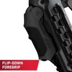 Barnett Demun Accu Strike Mini Crossbow - Compact Break Action Pistol Crossbow with Flip Down Foregrip, Fiber Optic Sights, 7 Inch Bolts, 5 Bolts Included, 190fps