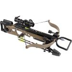 EXCALIBUR Assassin Extreme Accurate Durable Safety Hunting Archery Crossbow, Flat Dark Earth - Tact100 Scope