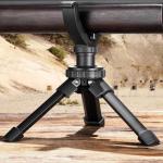 CVLIFE Shooting Rest Tripod Adjustable Height Shooting Tripod 6.3″or 7.9″, 360 Degree Rotation V Yoke Rifle Stand, Portable Aluminum Design for Target Shooting, Hunting and Outdoor Activities