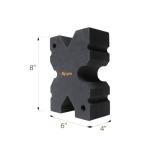 Byrpro X-Block Shooting Rest Multiple Sizes, Precision-Enhancing Rifle Rest, Recoil Reduction, Lightweight Shooting Block