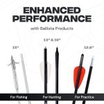 BALLISTA BAT Compound Mini Crossbow - Small Crossbow for Hunting, Fishing and Target - 300 FPS, 130 Lbs, 2.46 lbs