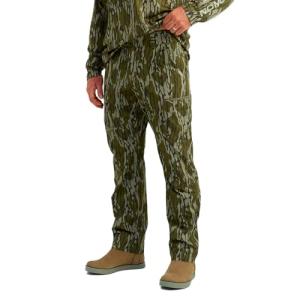 Nomad Men's Ambush Pant, Performance Camo Hunting Pants, Mossy Oak Bottomland, Large