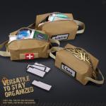 LIVANS Tactical Ammo Storage Pouch for Bullet 2-Pack Canvas Zipper Pouch Small Tool Bag Multi-Purpose Storage Organizer with ID Patch