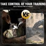 OneTigris Shooting Rest Bag, Pre-Filled Shooting Bench Rest Bags Front & Rear Gun Support Bags Stand Holder Sand Bags for Outdoor Shooting, Range, Shooting, and Hunting