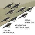 Killer Instinct Boss 405 FPS Deluxe Crossbow Package Bundle with Crossbow Carrying Case, 9-Pack of Crossbow Bolts and Broadheads, Decocking Bolt, Sling and Accessories (7 Items)