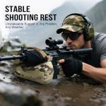 OneTigris Shooting Rest Bag, Pre-Filled Shooting Bench Rest Bags Front & Rear Gun Support Bags Stand Holder Sand Bags for Outdoor Shooting, Range, Shooting, and Hunting