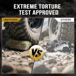 OneTigris Shooting Rest Bag, Pre-Filled Shooting Bench Rest Bags Front & Rear Gun Support Bags Stand Holder Sand Bags for Outdoor Shooting, Range, Shooting, and Hunting