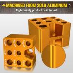 Ammo Checkers, Ammo Checker Cartridge Gauge, Accurate Size Ammo Checker Cartridge Gauge for Reloading, Ammunition Ammo Checkers with Snap Hook