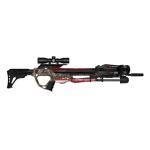 Barnett Explorer XP385 Veil Camo Hunting Crossbow - Fast, Lightweight, Compact, Premium Crossbow with Adjustable Buttstock, Triggertech Trigger, Rope Hold Groove, Side Mount Quiver