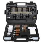 ANALIM 107pc Universal Gun Cleaning Kit for Pistol, Shotgun, Rifle, Handgun, Airgun, Revolver and Gun Accessories, Cleaning Kit withPortable Case, Brushes, Jags