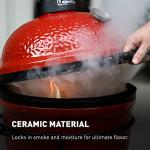 Kamado Joe Joe Jr Ceramic Red Grill