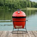 Kamado Joe Joe Jr Ceramic Red Grill