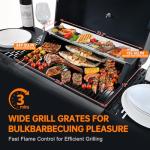 YIORTWO 4-Burner Propane Gas Grill - 40,000 BTU