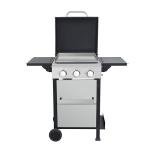 3-Burner Propane Gas Grill with Side Table