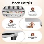 Portable Tabletop Propane Grill for Outdoor Cooking