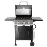Grill Boss 3-Burner Gas BBQ with Wheels
