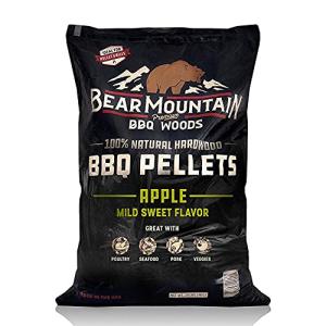Bear Mountain Apple Smoker Pellets, 40 Pounds