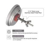 Large Waterproof BBQ Temperature Gauge for Kamado Joe