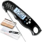 Instant Read Waterproof Meat Thermometer for Grilling